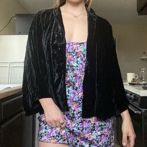 gap velour jacket